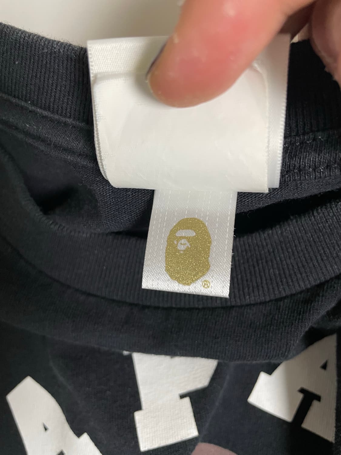 배이프 블랙 티셔츠 상품이미지6