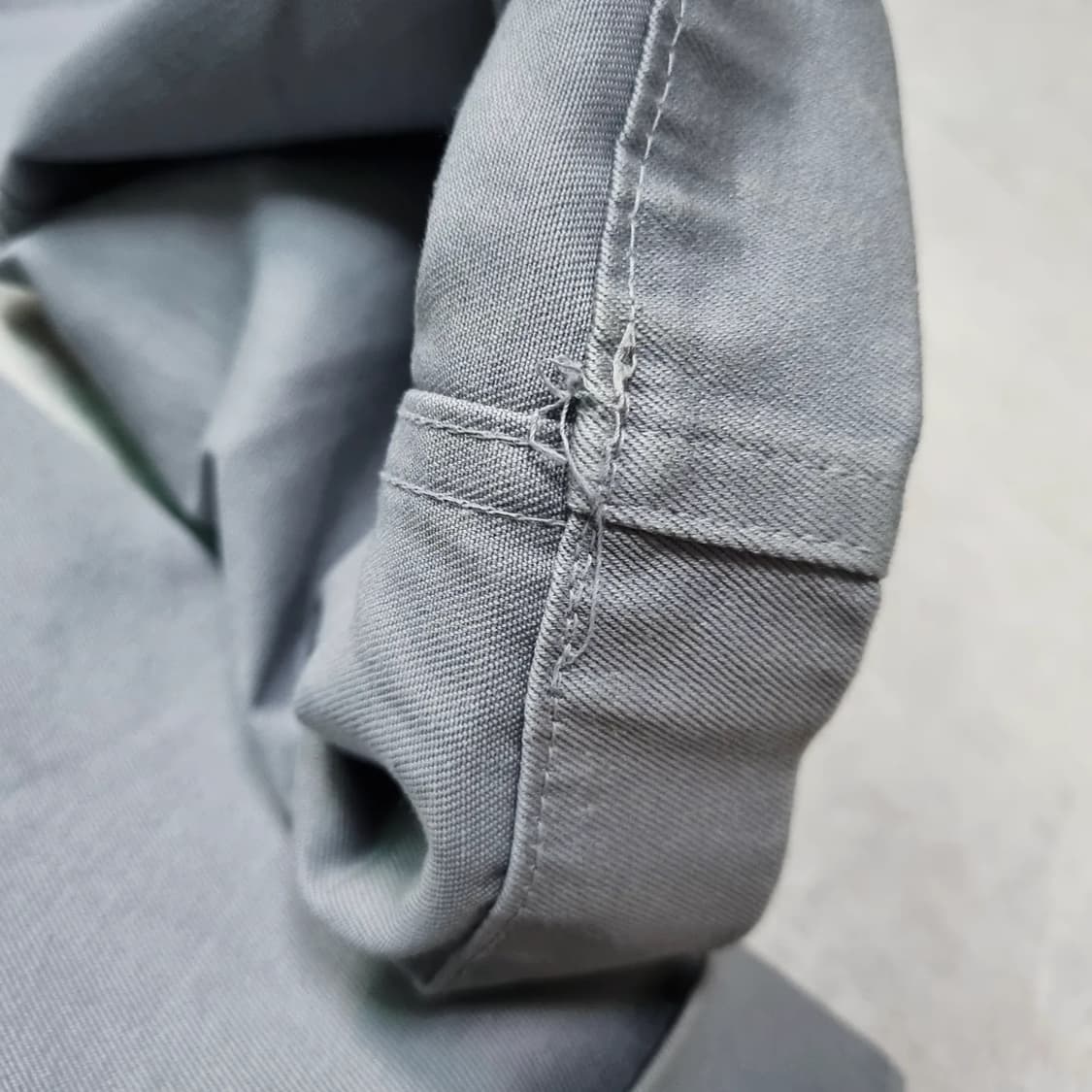 80s jpn Cotton 100 Grey Work Pants 33 sz 상품이미지9