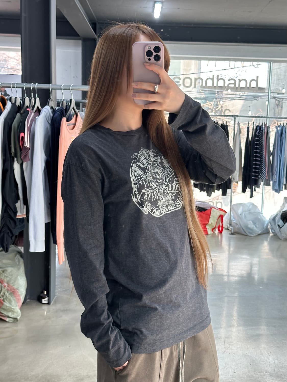 폴로랄프로렌 진스 프린팅 롱슬리브 상품이미지2