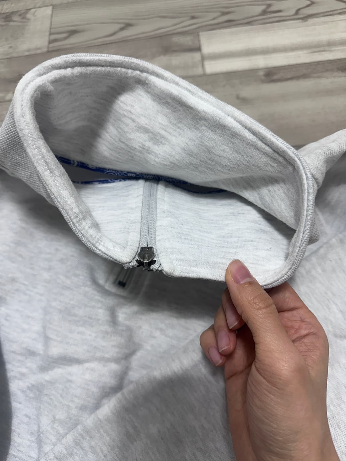 시엔느 후드티 맨투맨 하프지퍼 상품이미지5