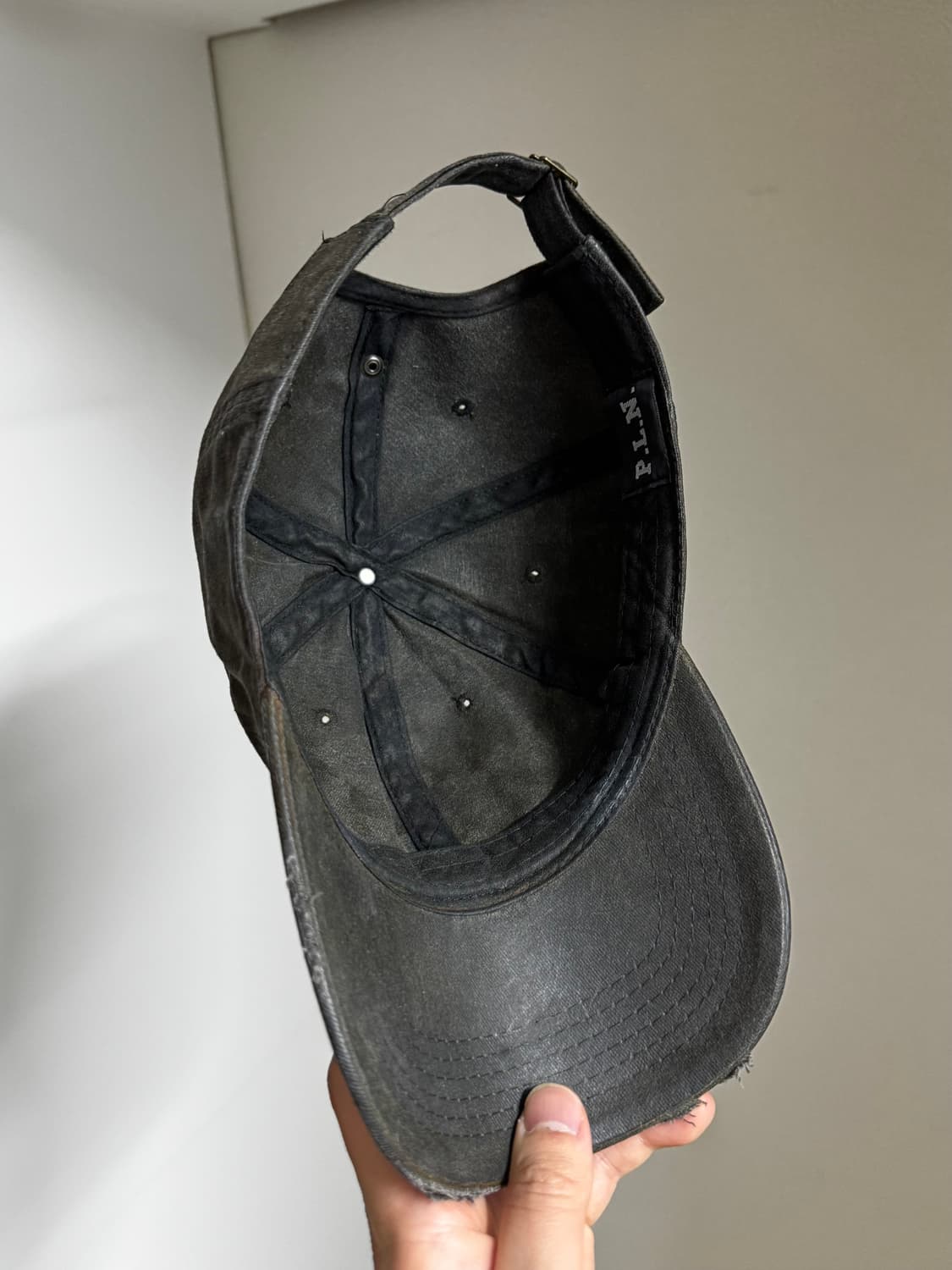P.L.N oil-skin cap 상품이미지3