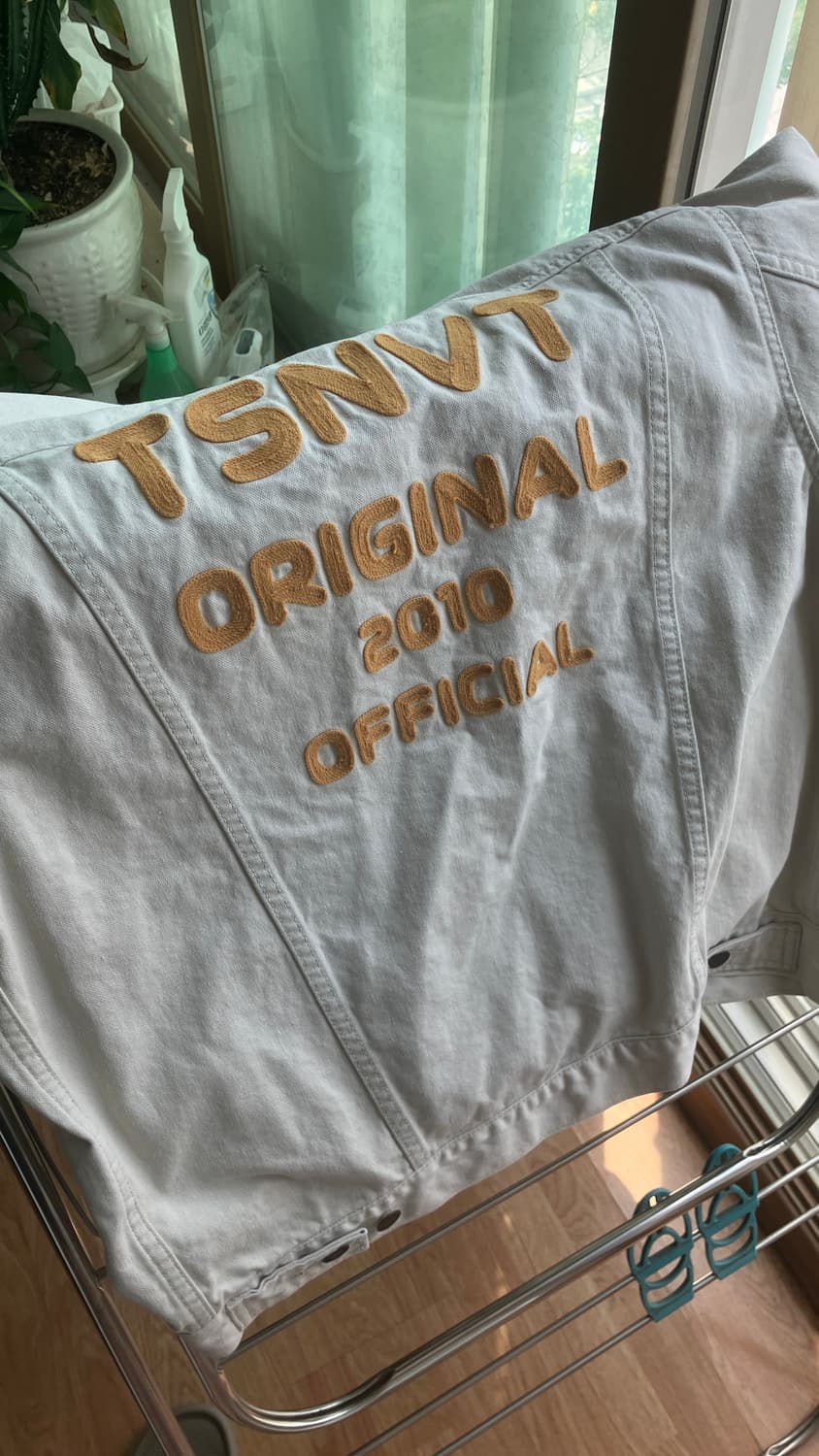 Thisisneverthat Trucker jacket off white 상품이미지4