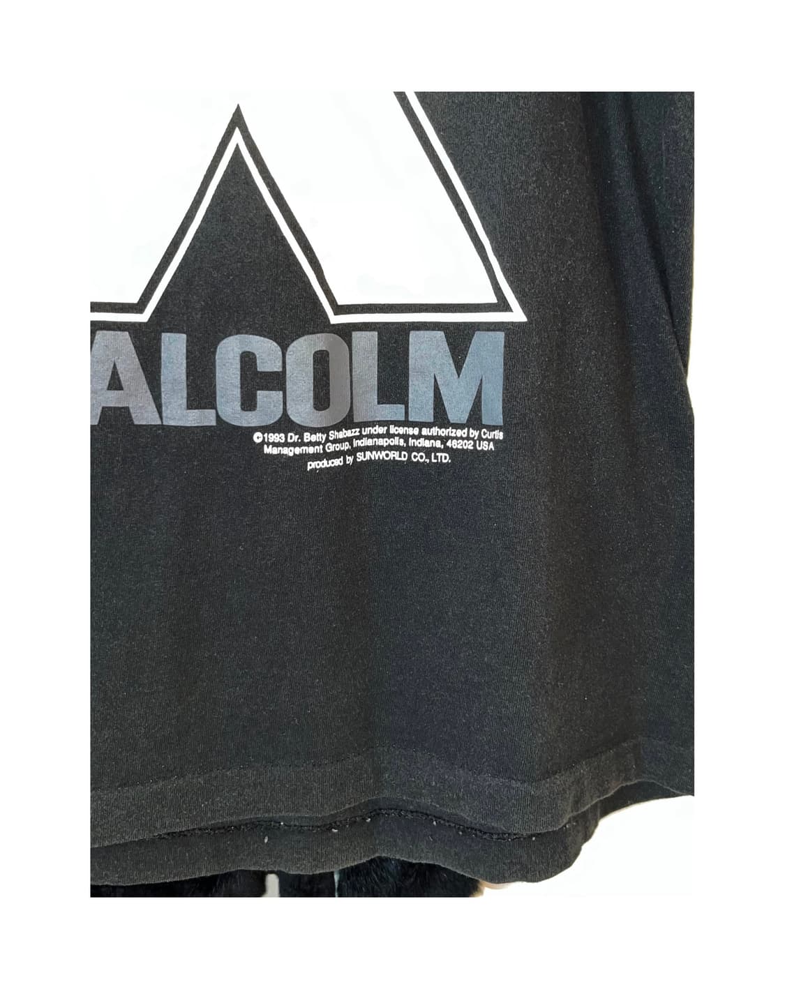 90’s Malcolm X T-Shirt 상품이미지2