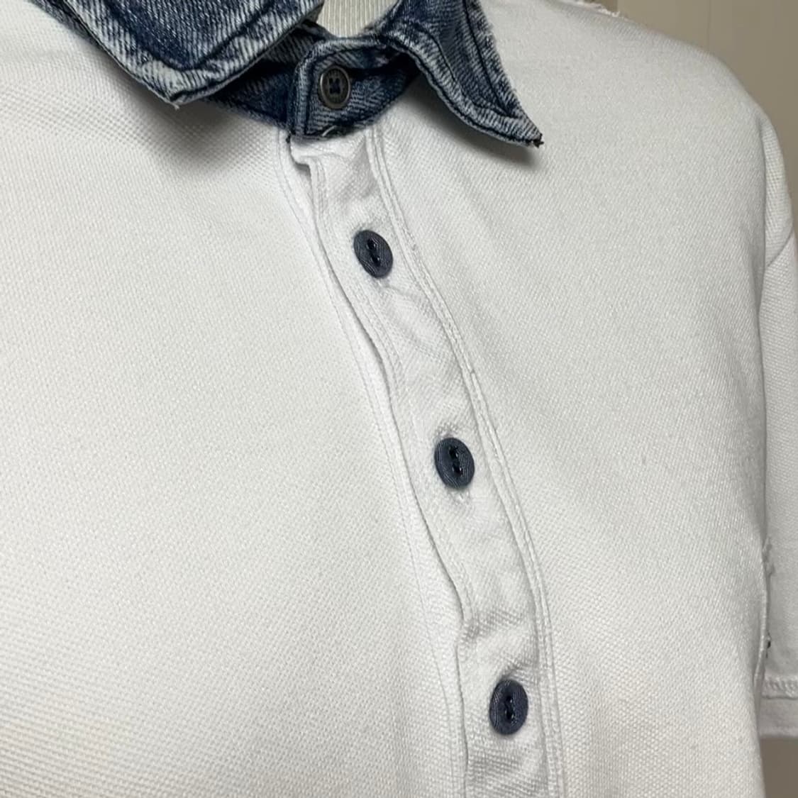 [DIESEL] Denim Collar Polo Shirt 상품이미지4
