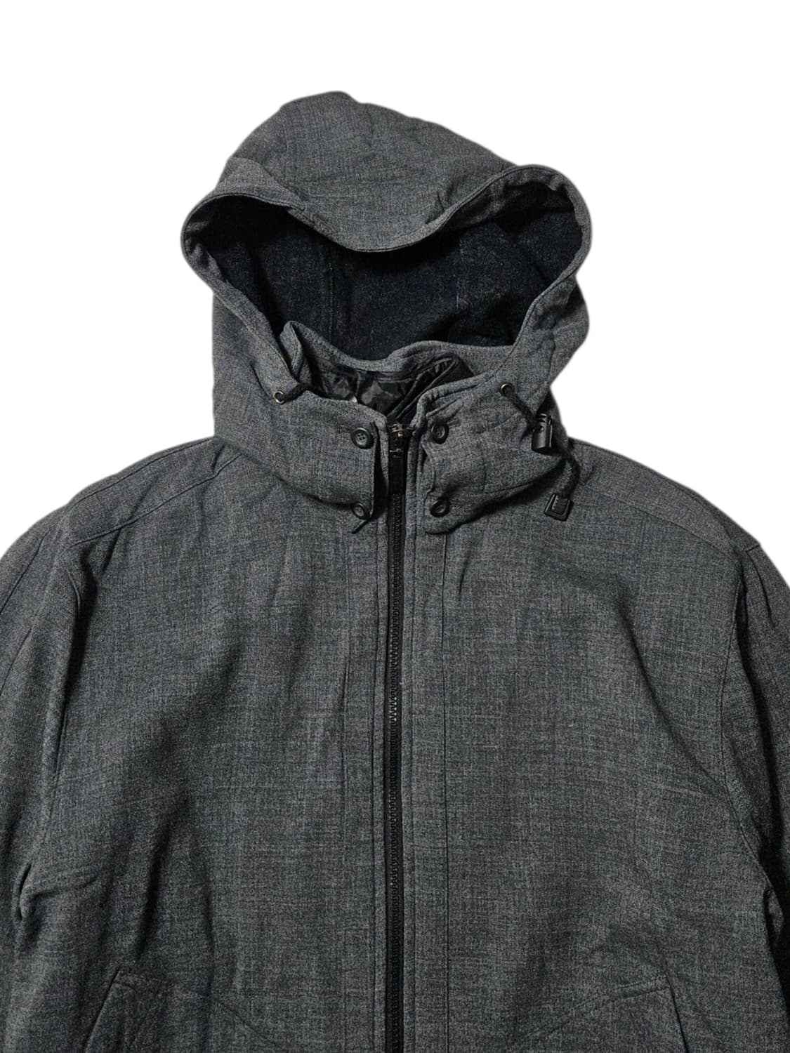 90s 알마니 진스 후드 자켓 2in1 M 40 armani jeans 상품이미지2