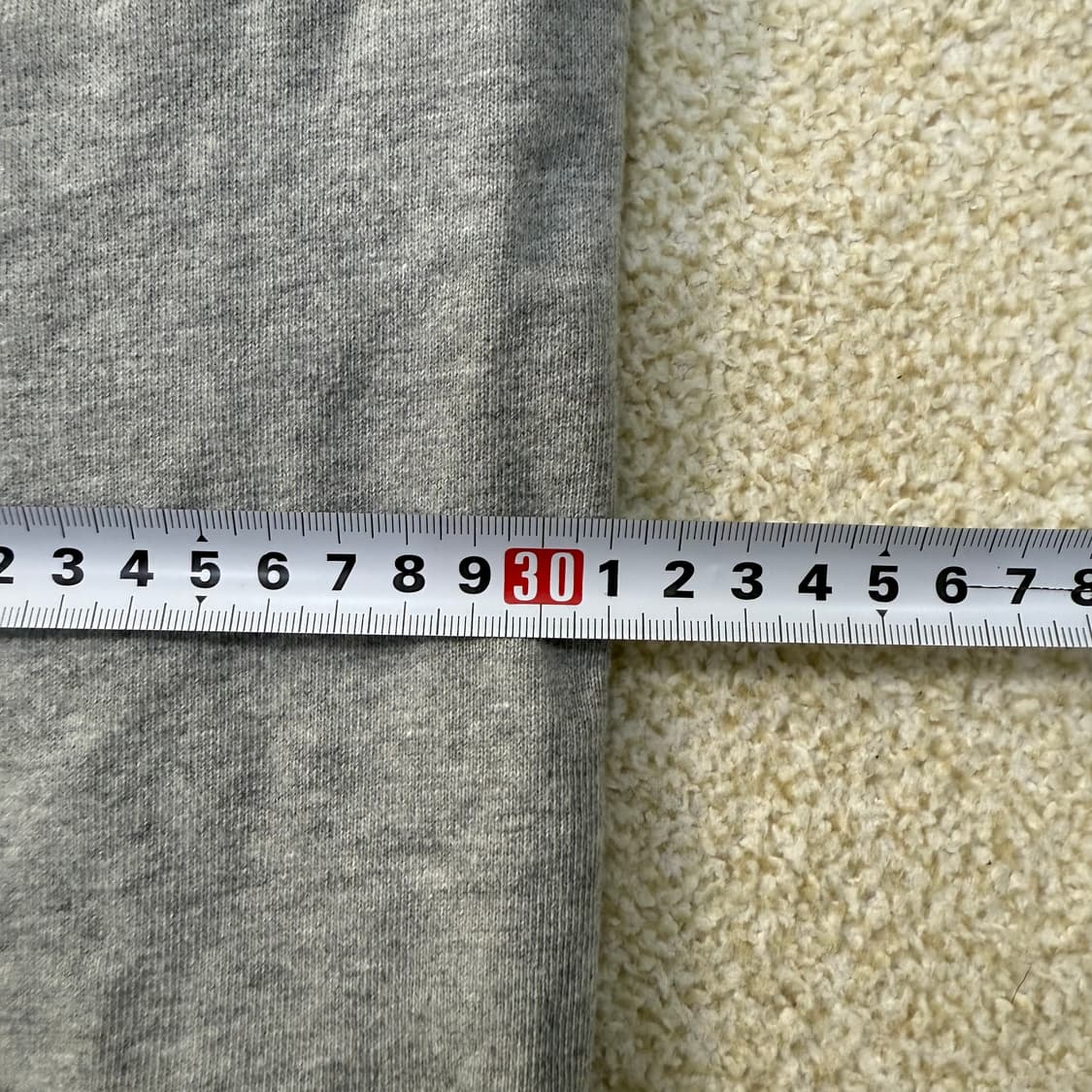 [L] 무신사스탠다드 멜란지그레이 트레이닝 팬츠 0114T1 상품이미지6