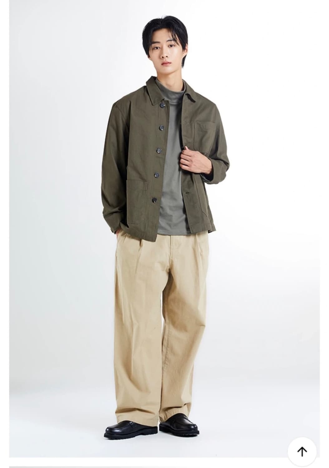 새상품)스파오 유틸리티 자켓 m-l 상품이미지1