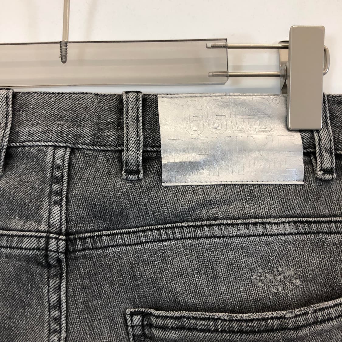 골든구스 JPN 하이라이즈 와이드데님진 25 인치 그레이 상품이미지4