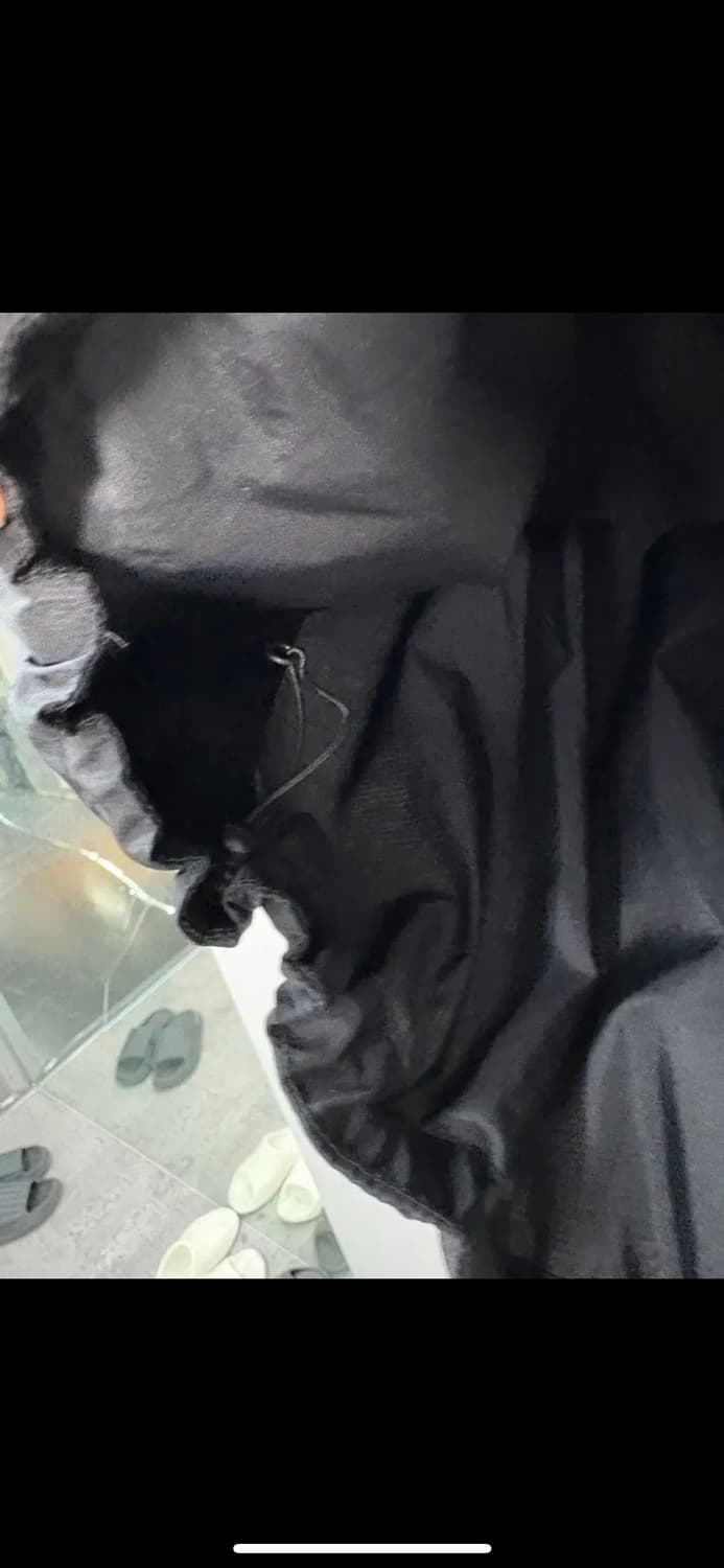 노스페이스 블랙 후드 바람막이 H1207 상품이미지4