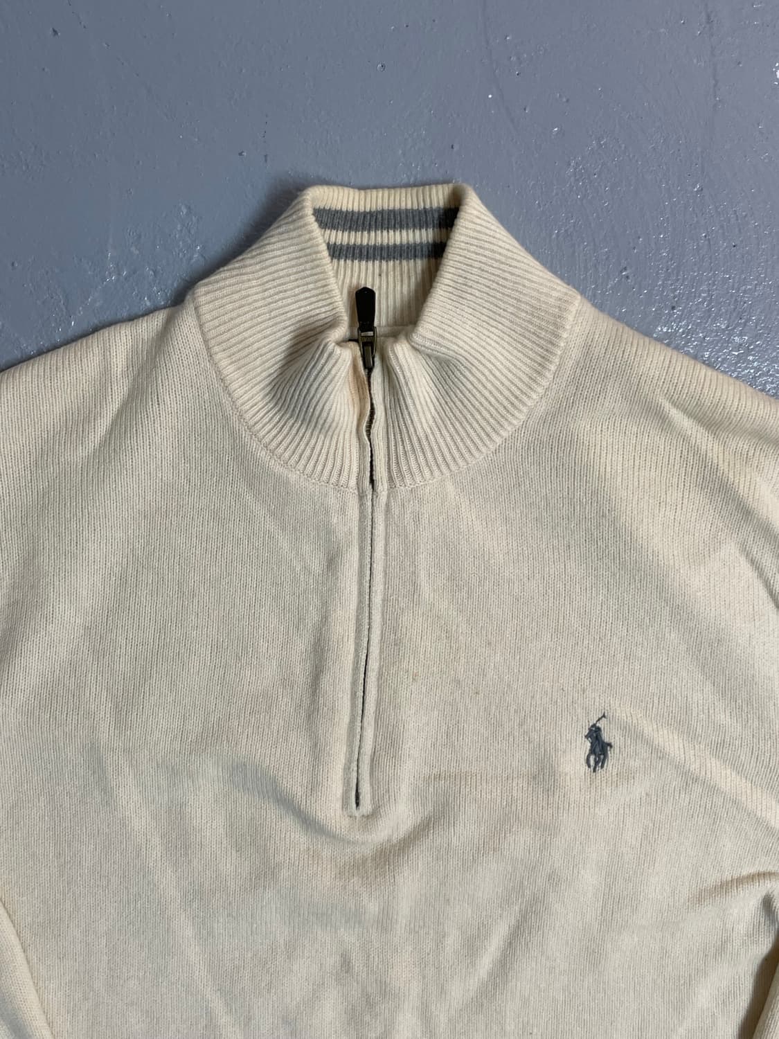 폴로 하프집업 니트  상품이미지3