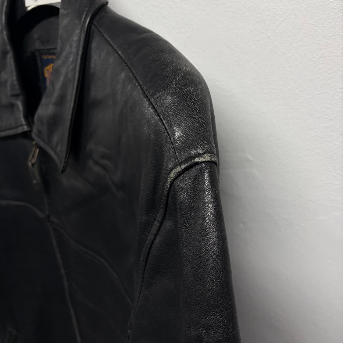 [양가죽] 빈티지 레더 자켓 33 상품이미지8