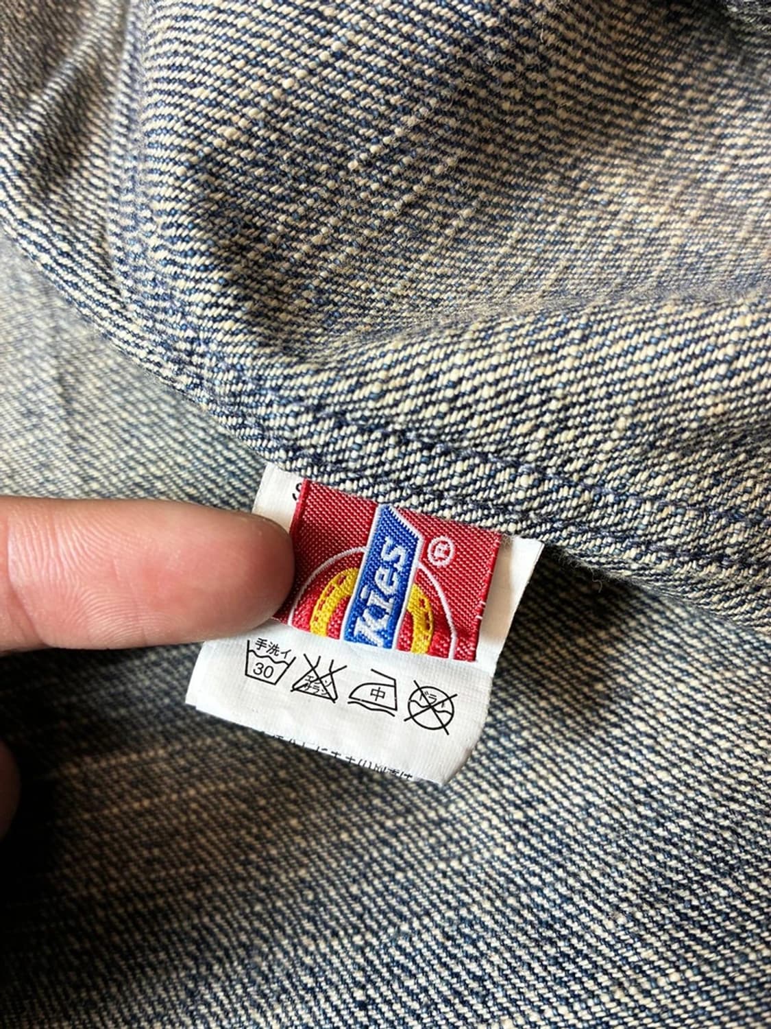 디키즈 00's 메탈 훅 클로저 워크 데님 자켓 PN8077 상품이미지8