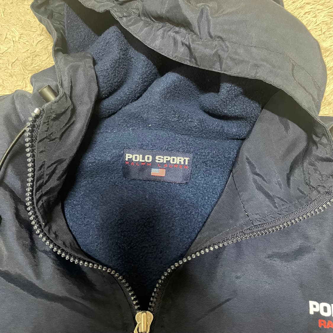 폴로스포츠 빅로고 스펠아웃 아노락 패딩 상품이미지3