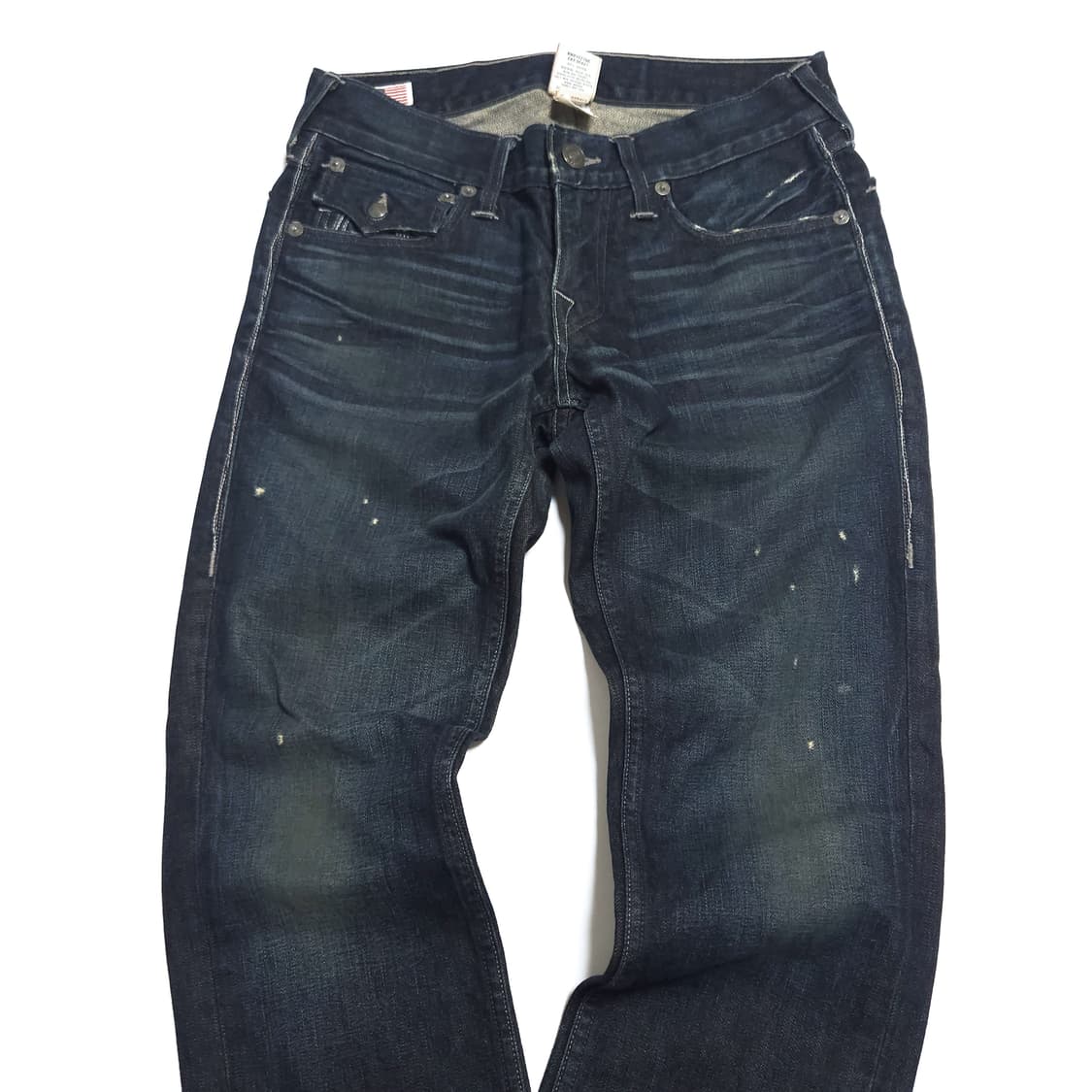 트루릴리전 USA 리키 스트레이트 워싱 데님 팬츠 상품이미지3