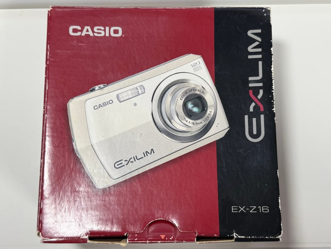 (희소 박스셋)카시오 엑슬림 EXILIM EX-Z16 디지털 카메라 실버 상품이미지5