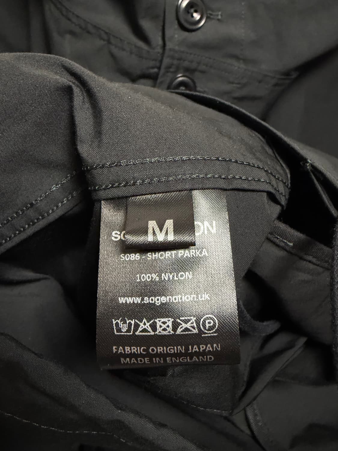 세이지네이션 sage NATION 24ss Short Parka 상품이미지4