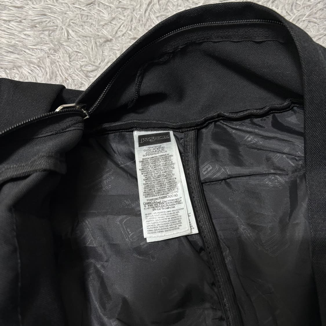 잔스포츠 블랙 백팩 상품이미지5