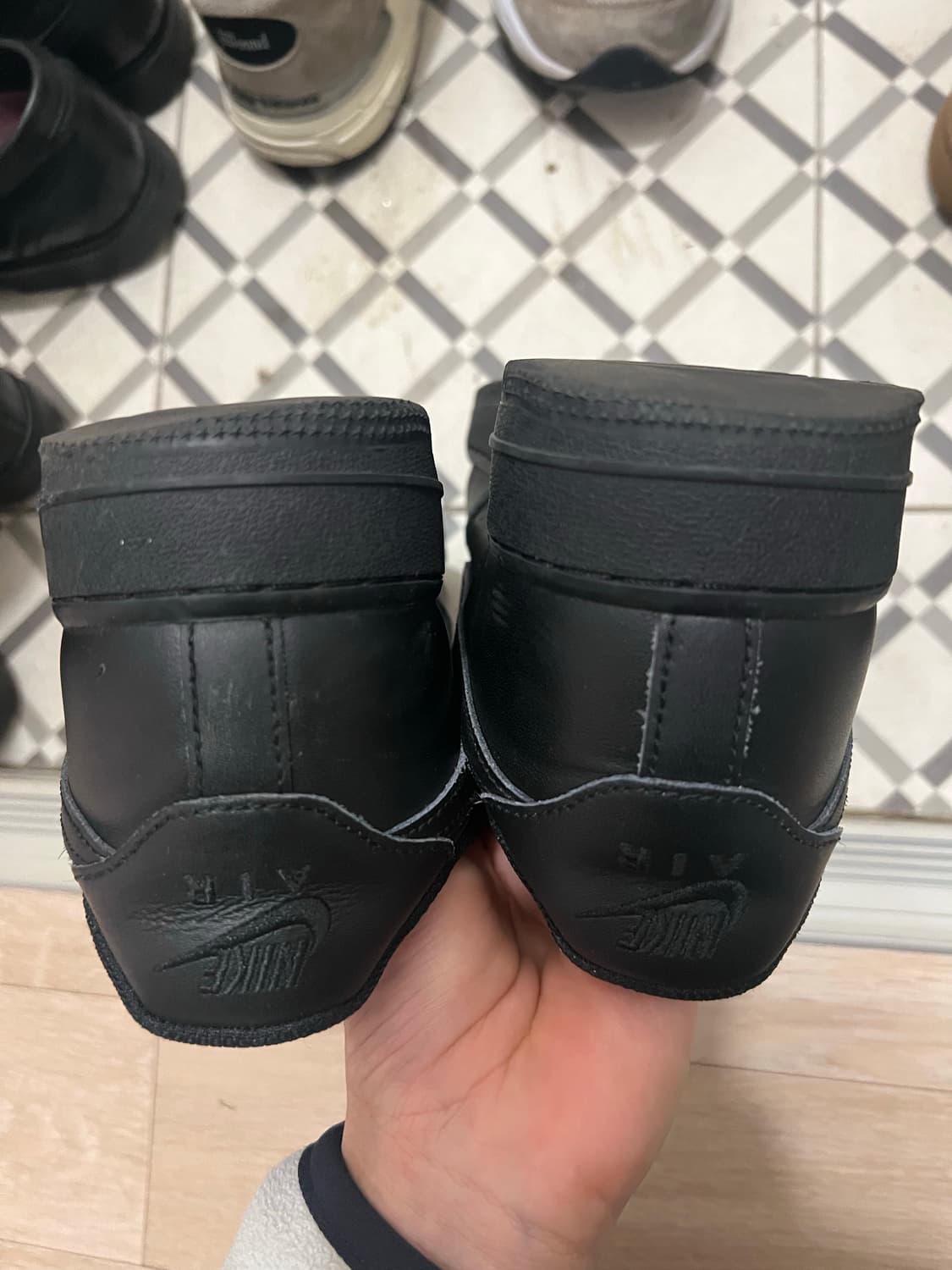 나이키 에어포스 블랙 265mm 상품이미지4