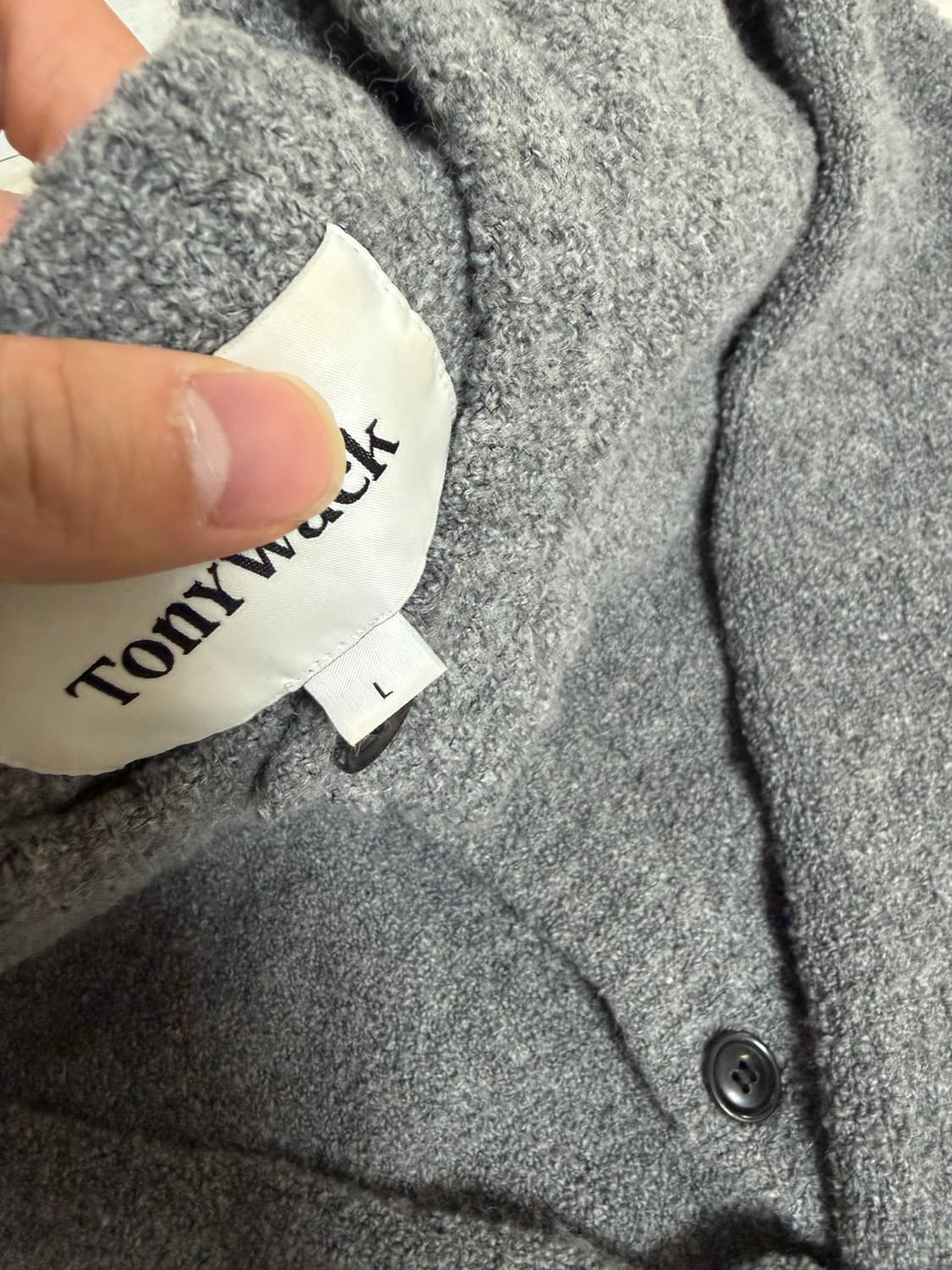 토니웩 알파칸 가디건 L  상품이미지2