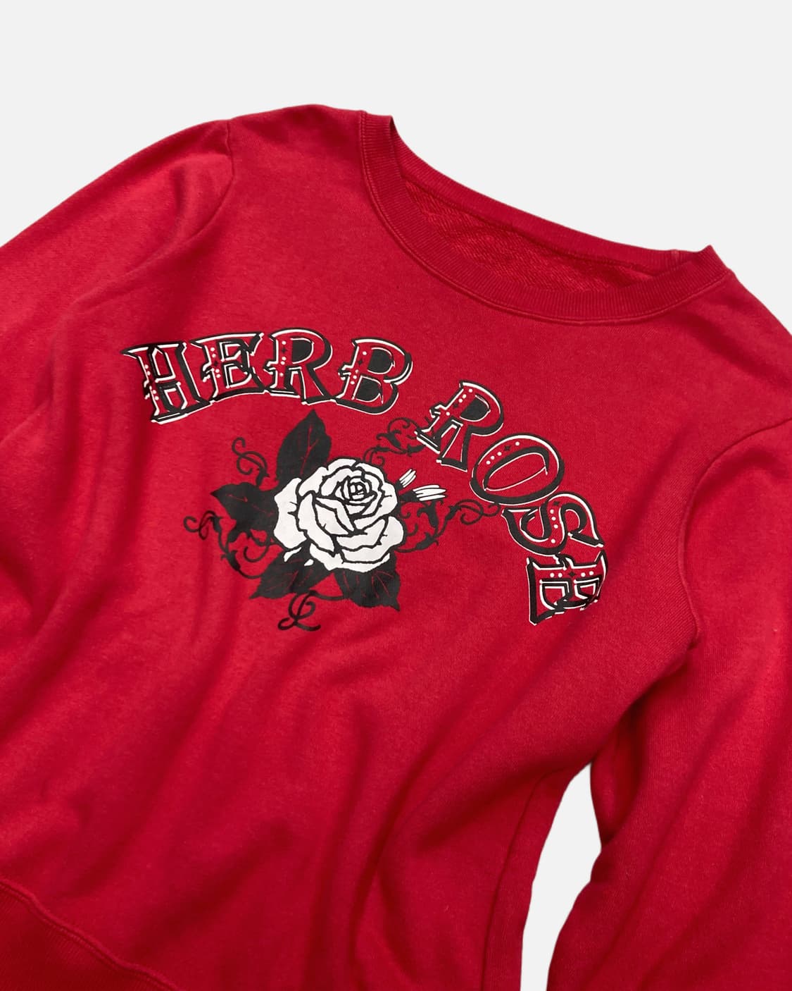 red rose cubic sweat shirt 상품이미지2