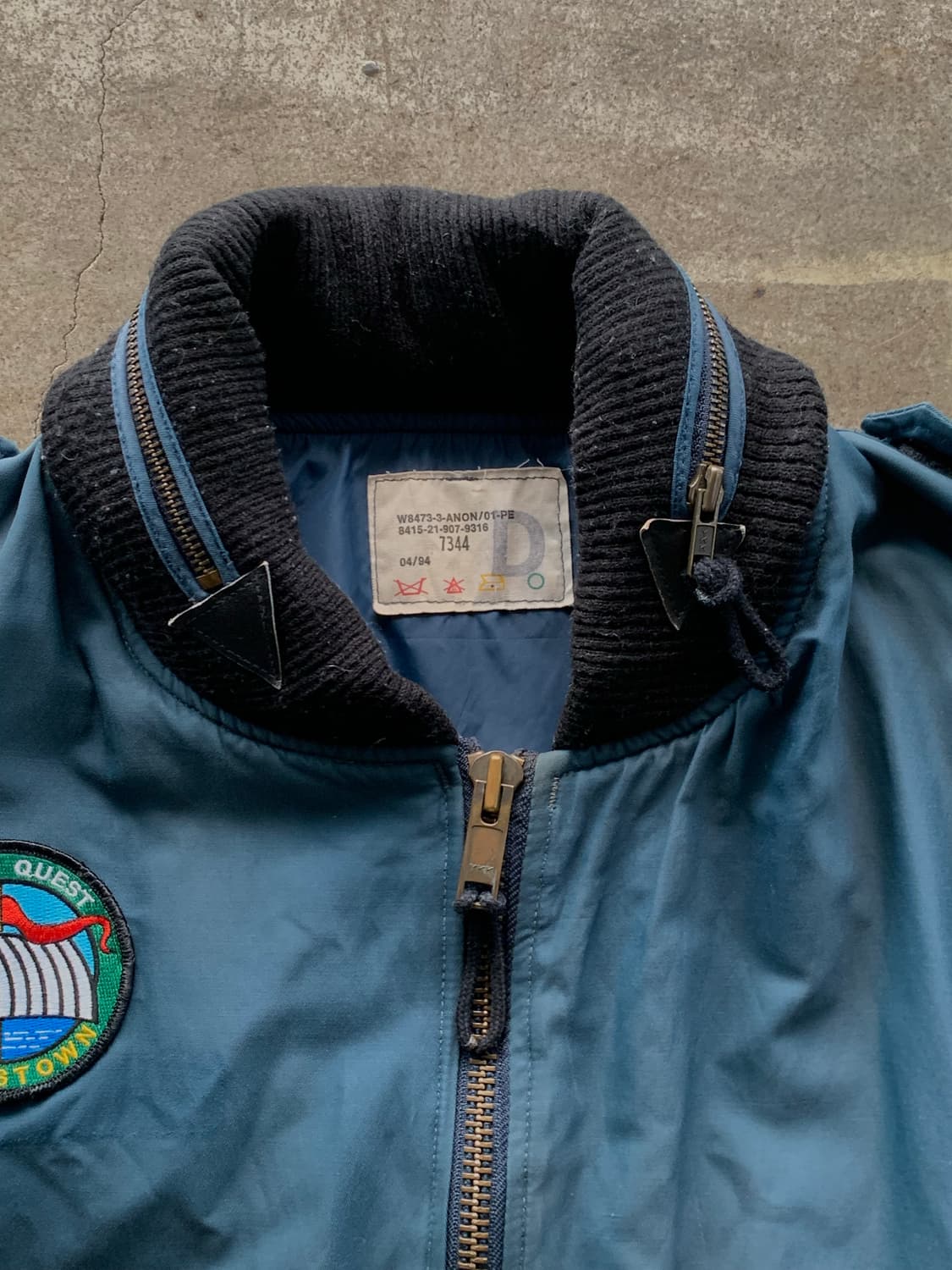 90s 왕립 캐나다 공군 MK3 플라이트 자켓 상품이미지2