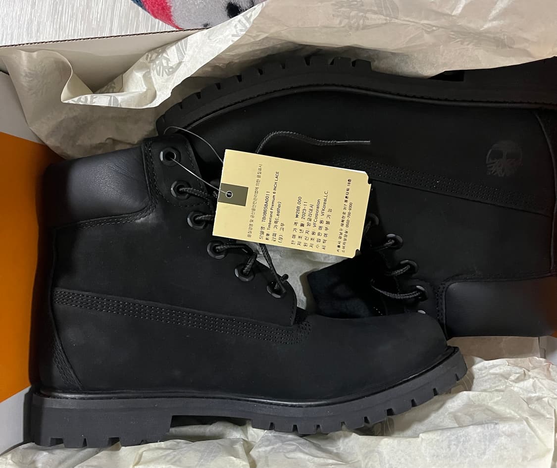 6인치 프리미엄 부츠 블랙 여성 / TB08658A0011 상품이미지4