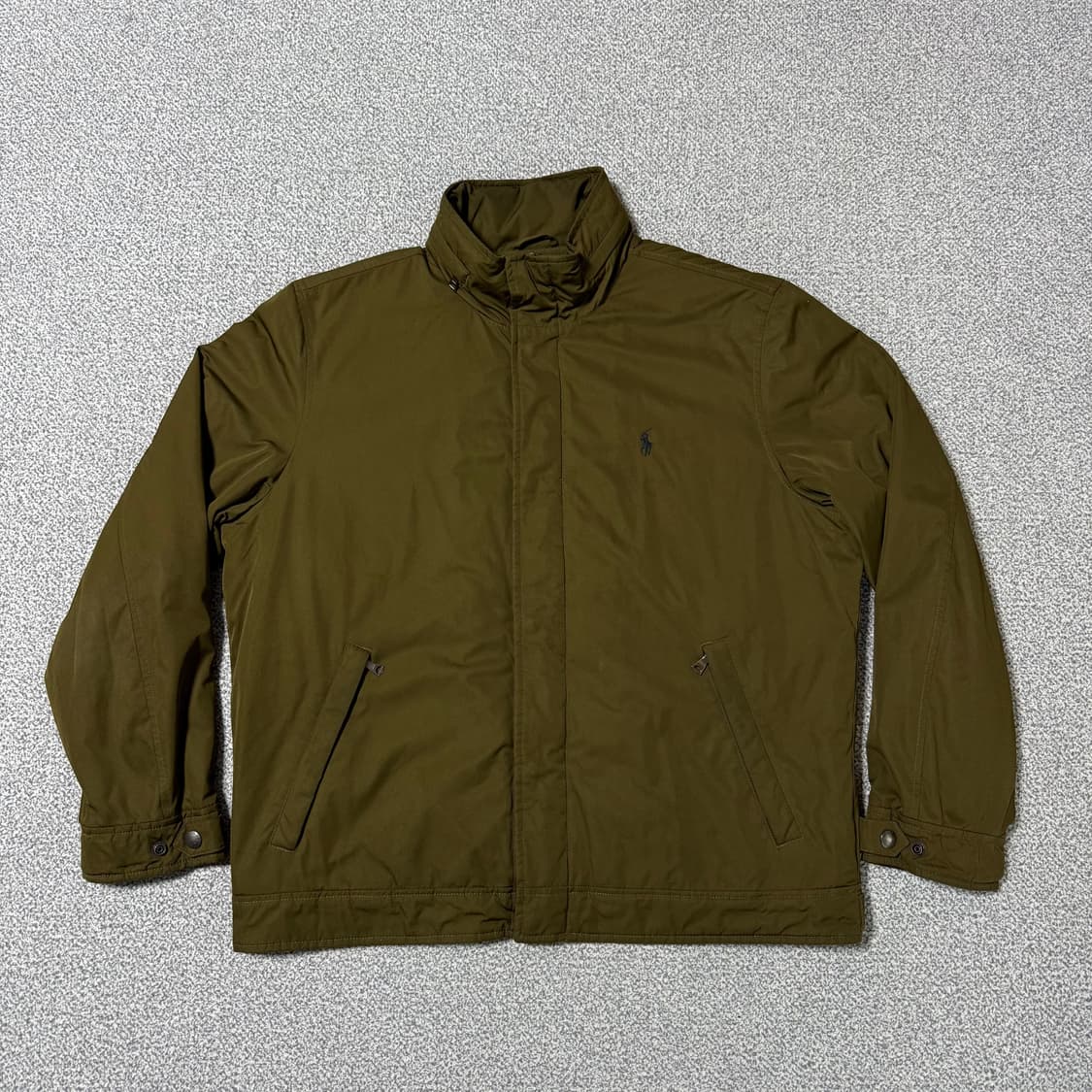 폴로 랄프로렌 기모 자켓 카키 105 상품이미지2