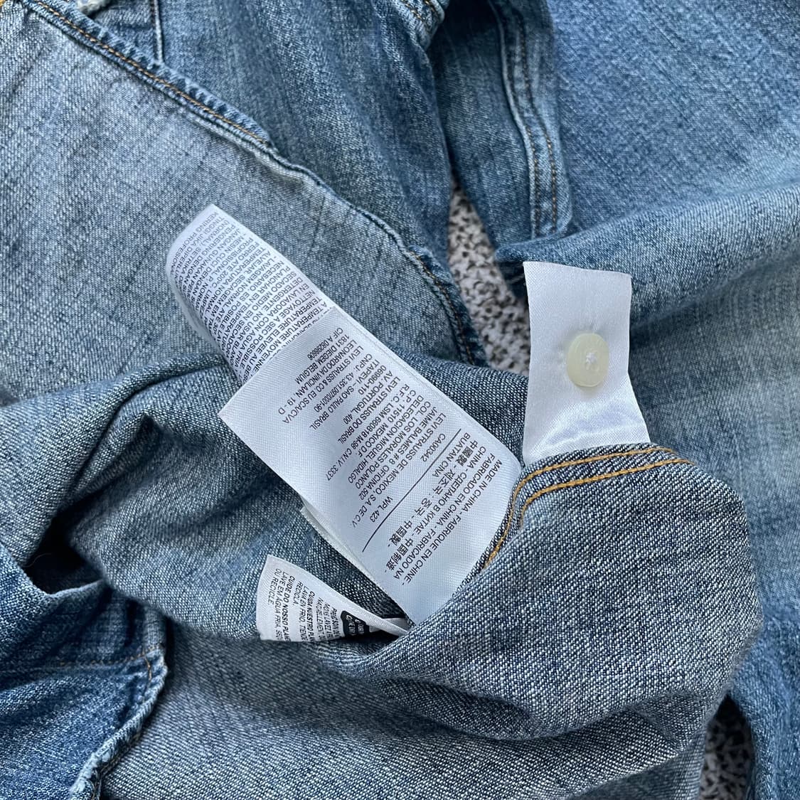 리바이스 데님 웨스턴 셔츠 상품이미지4