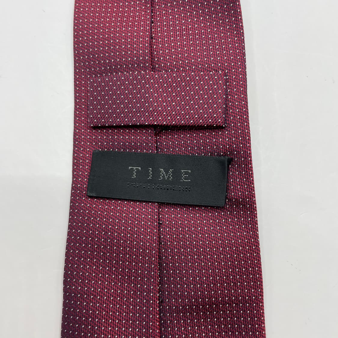 521) (TIME) 타임 패턴 넥타이 상품이미지5