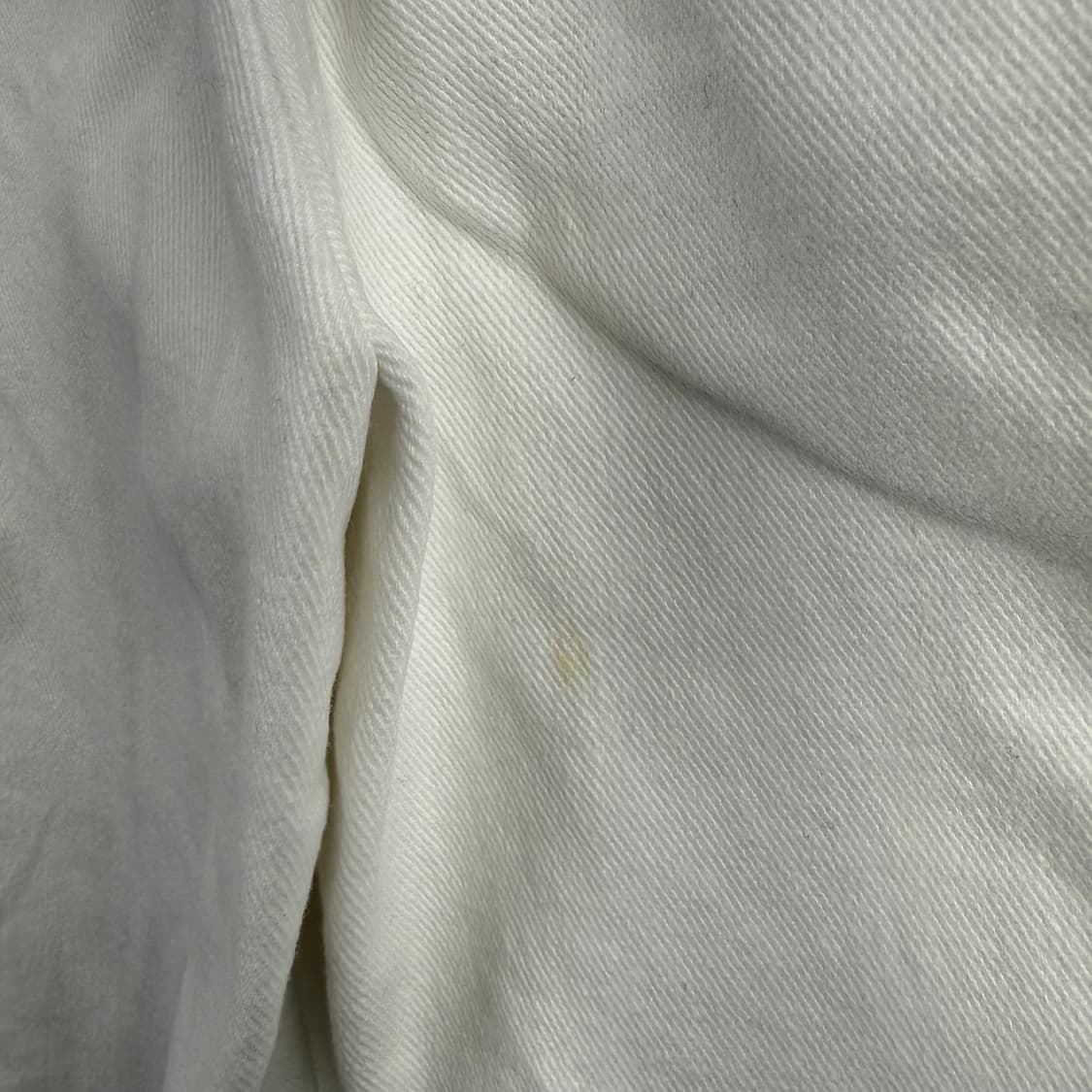 (42) 베네통 우먼스 와이드 데님 팬츠 화이트 상품이미지5