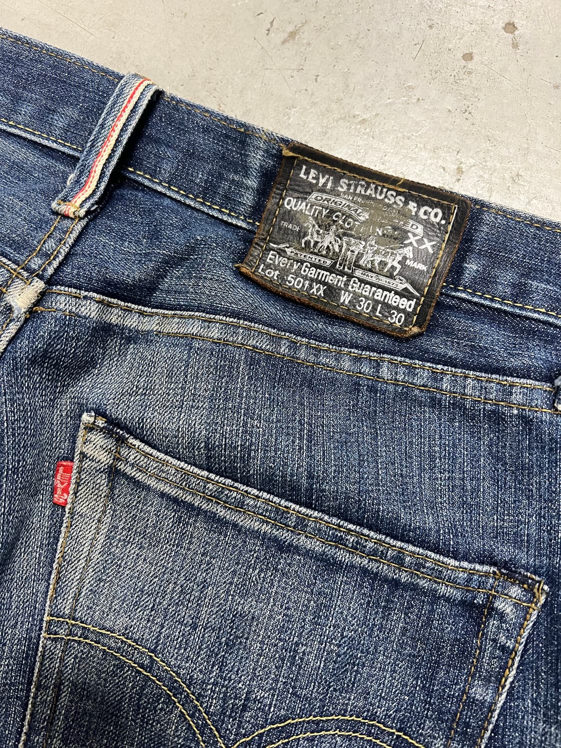 Levi’s 빈티지 워싱 데님팬츠 상품이미지3