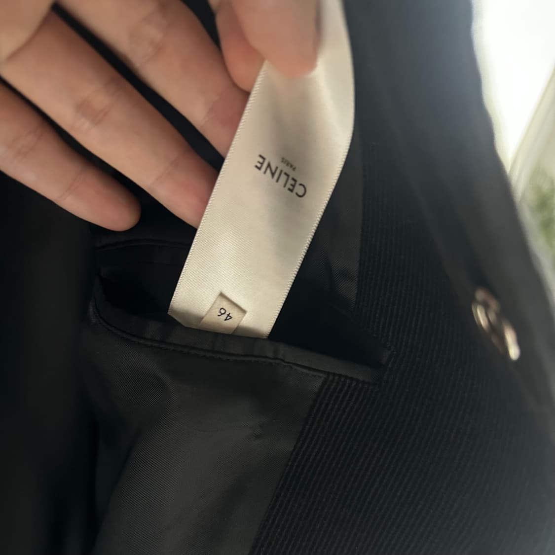 셀린느 코듀로이 블루종 바시티 자켓 46 상품이미지3