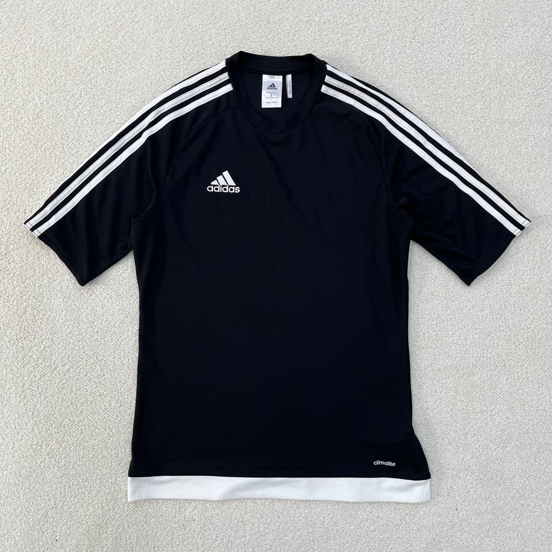 L 아디다스 져지 반팔 티셔츠 0305M 상품이미지1