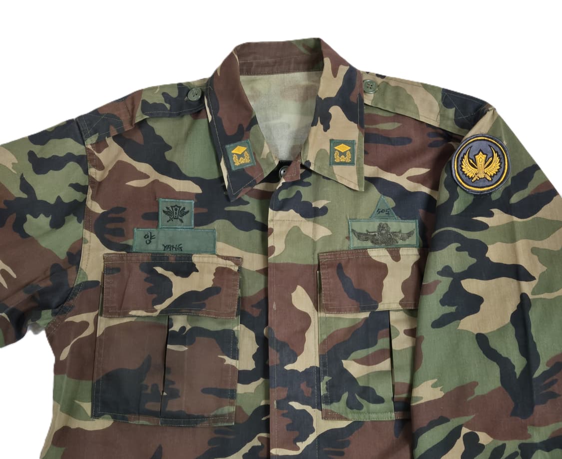 육군 구형 항작사 항공 준위 초기형 동계 전투복 상의 자켓 (L) 상품이미지6