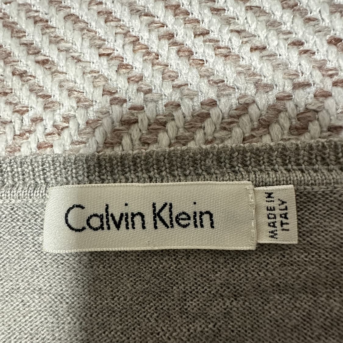 CALVIN KLEIN italy made women wool knit 상품이미지3