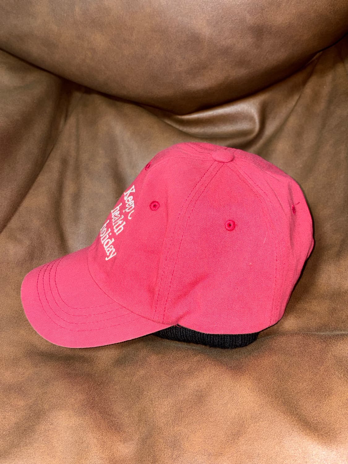 밀로 아카이브 자수 볼캡 상품이미지6