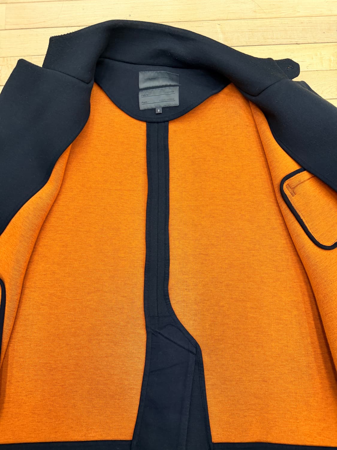 FUMITO GANRYU 블랙 블레이저 사이즈 2 상품이미지6