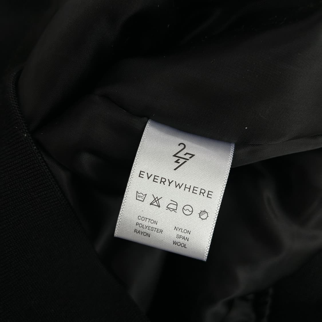 SSIAF 블랙 봄버 자켓 USA L 상품이미지3