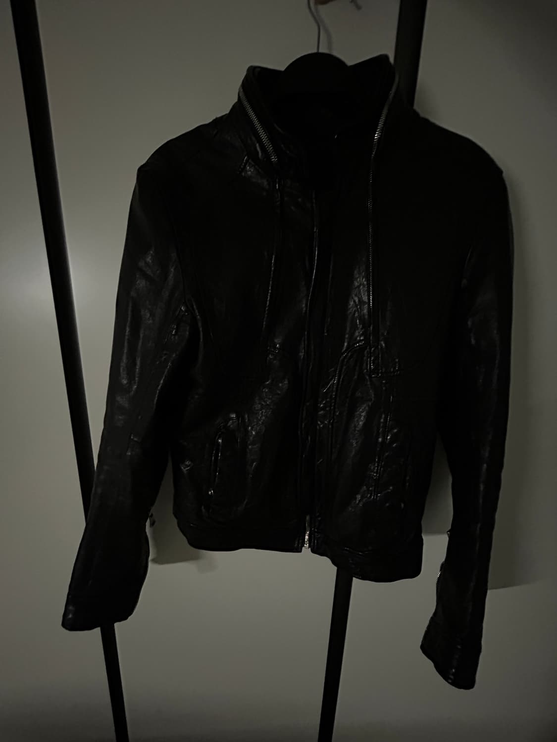 julius7X Lamb skin zipper jacket 상품이미지2