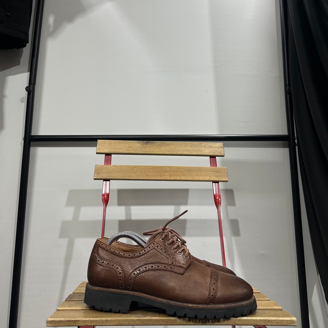 265) 호킨스 로퍼 남성 남자 구두 NOEL S TIP 브라운 레더 상품이미지1