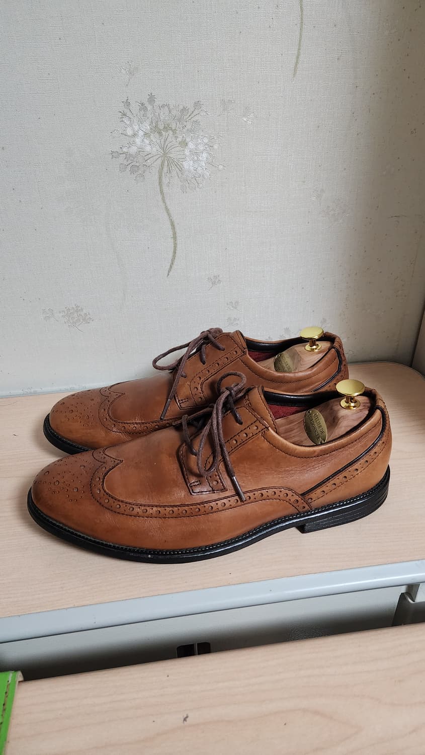 락포트(ROCKPORT) 브라운 윙팁 남성 구두 상품이미지3