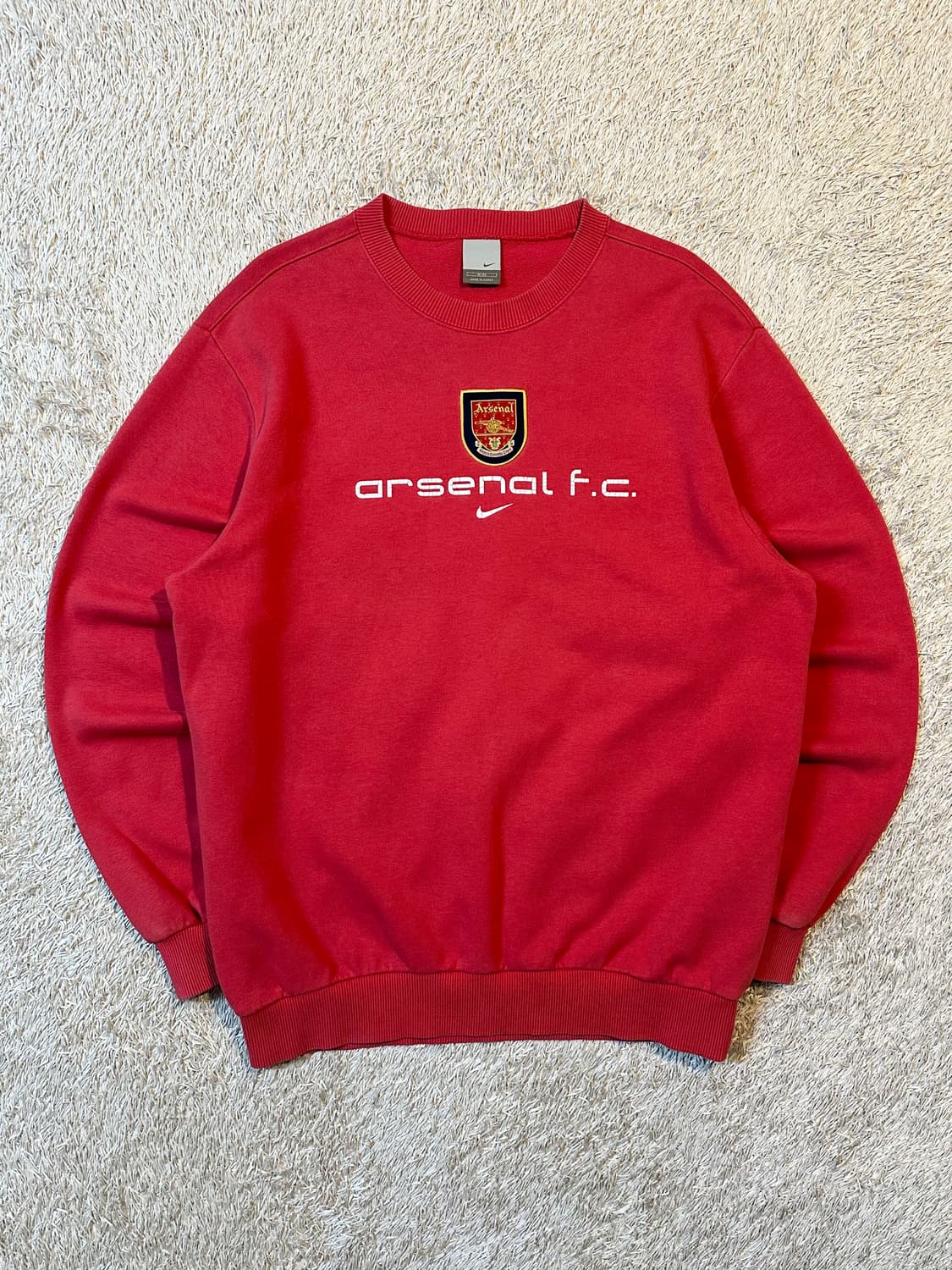 희귀) 00's 나이키 아스날 올드스쿨 맨투맨 레드 상품이미지1