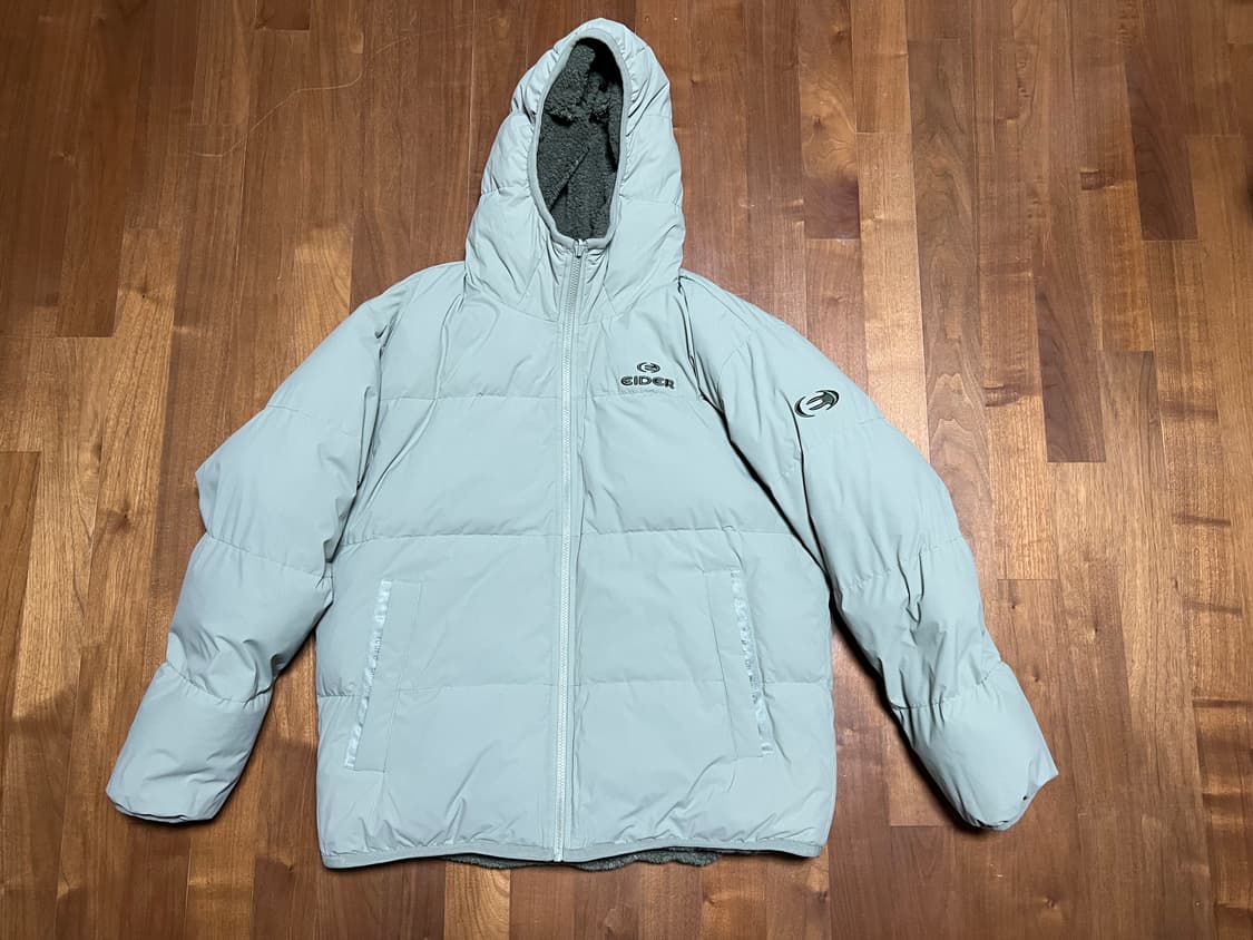 아이더 플라워 플리스 다운 자켓 상품이미지3