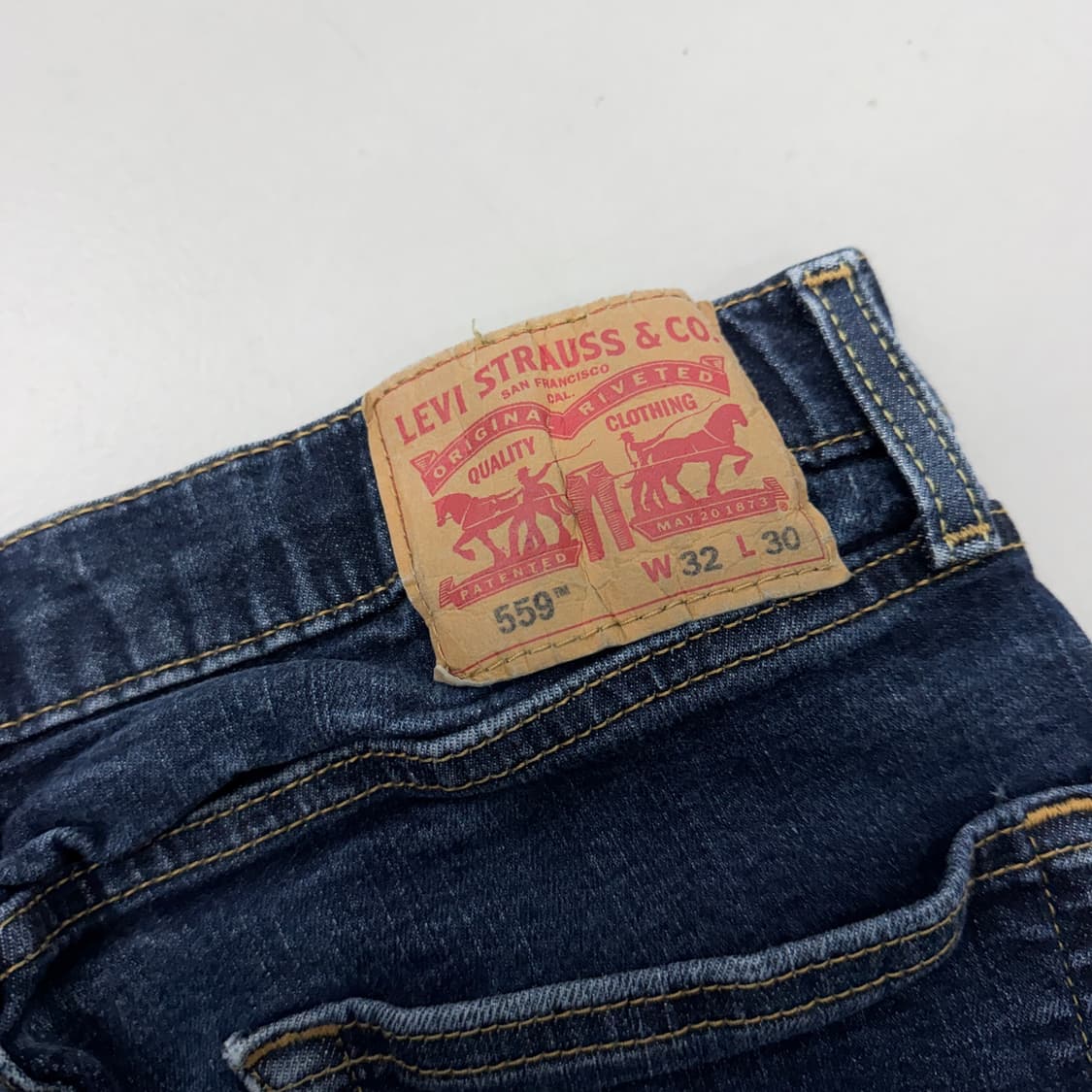 리바이스 559 새깅 워싱 스케이터 데님팬츠 상품이미지6