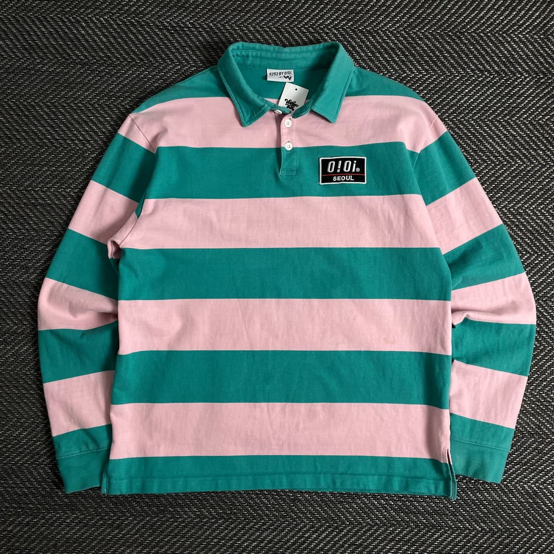 오아이오아이 단가라 카라 럭비 티셔츠y 2845 상품이미지2