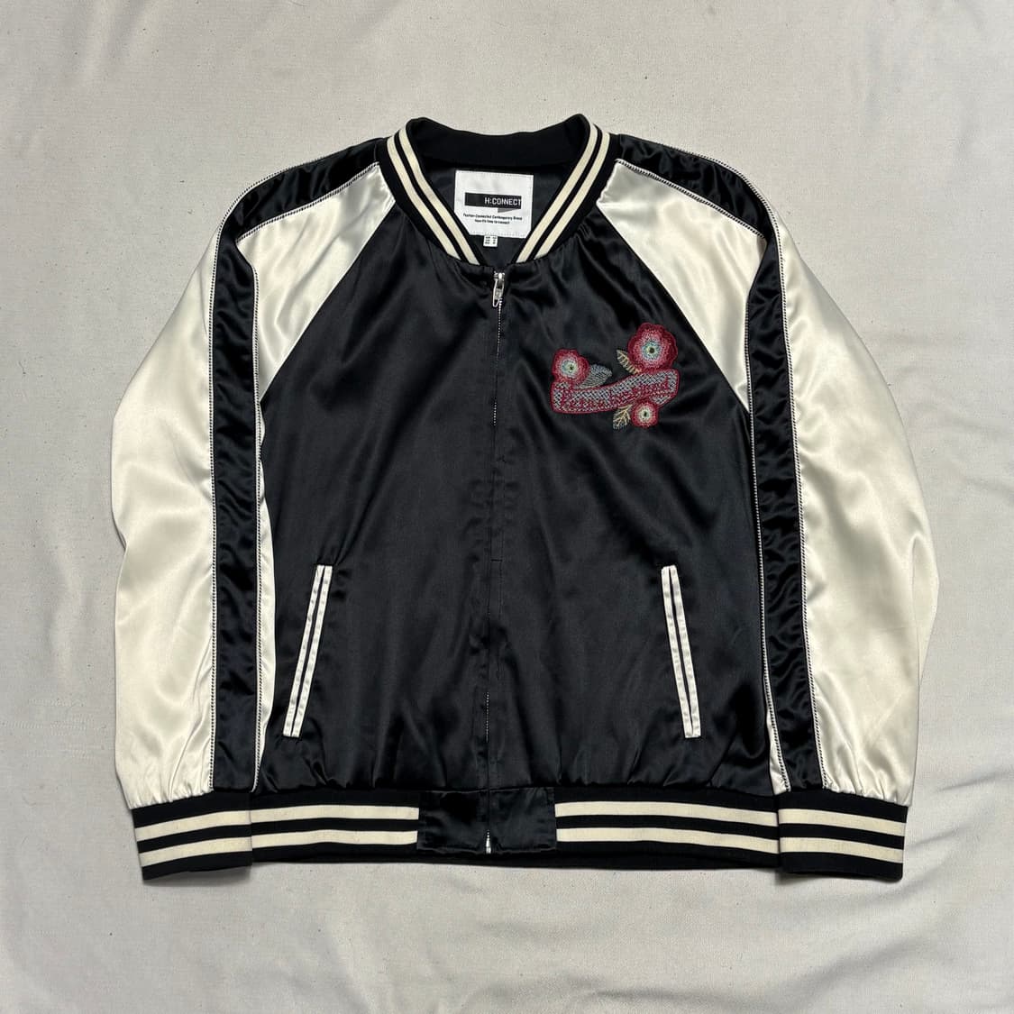 M 에이치커넥트 플라워 자수 스카쟌 상품이미지2