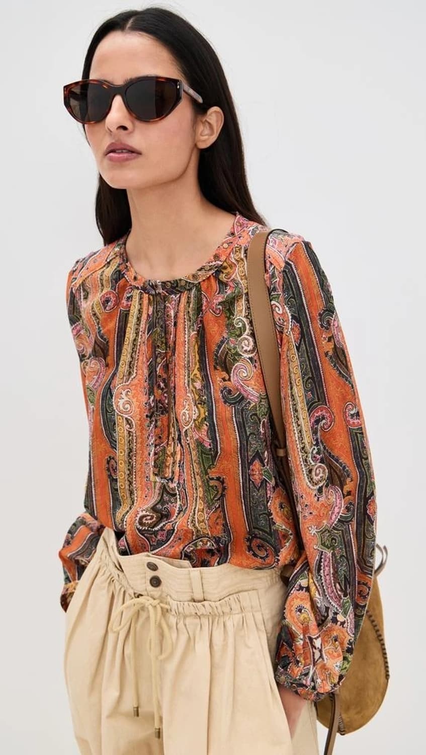 정품 이자벨마랑 실크 블라우스 상품이미지2