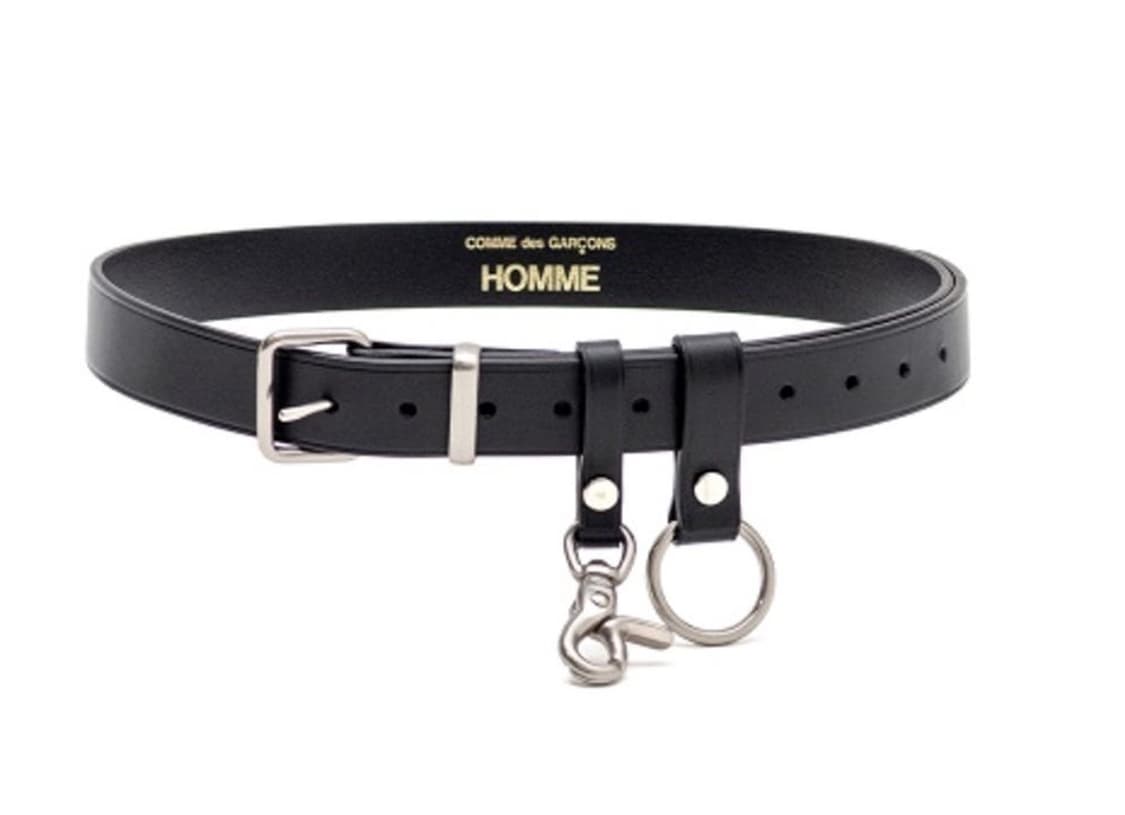 꼼데가르송 옴므 벨트 블랙 구매합니다 상품이미지1