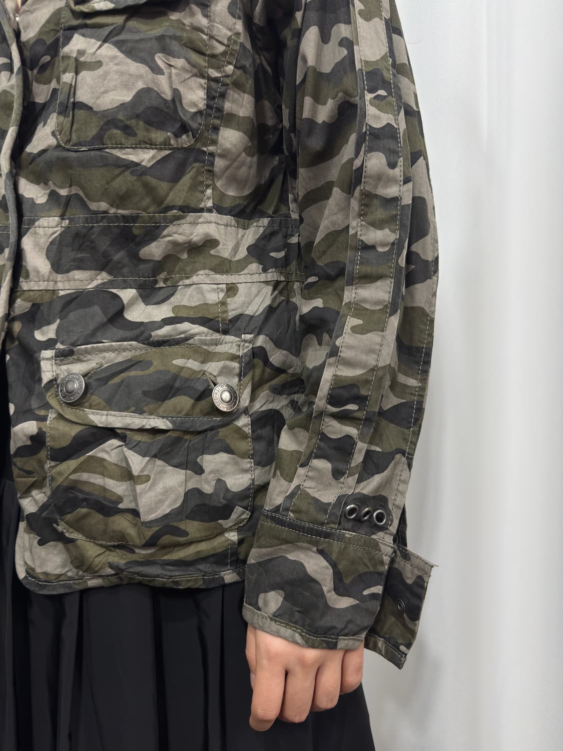 camo button jacket 상품이미지3