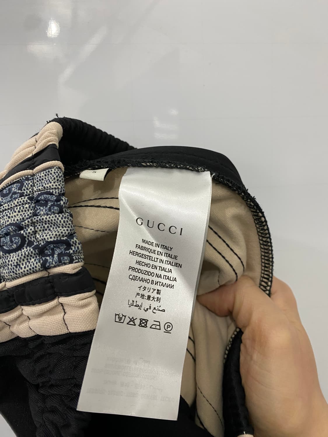 구찌 빅로고 조거팬츠 (S) 상품이미지3